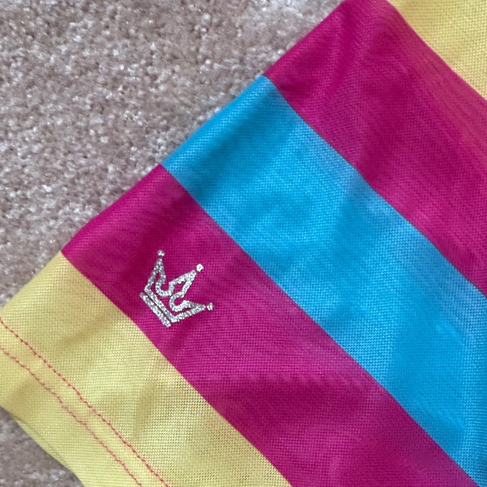 Crowned Athletics Barbara Girl Pink Mesh Tee XXXL - Picture 3 of 4